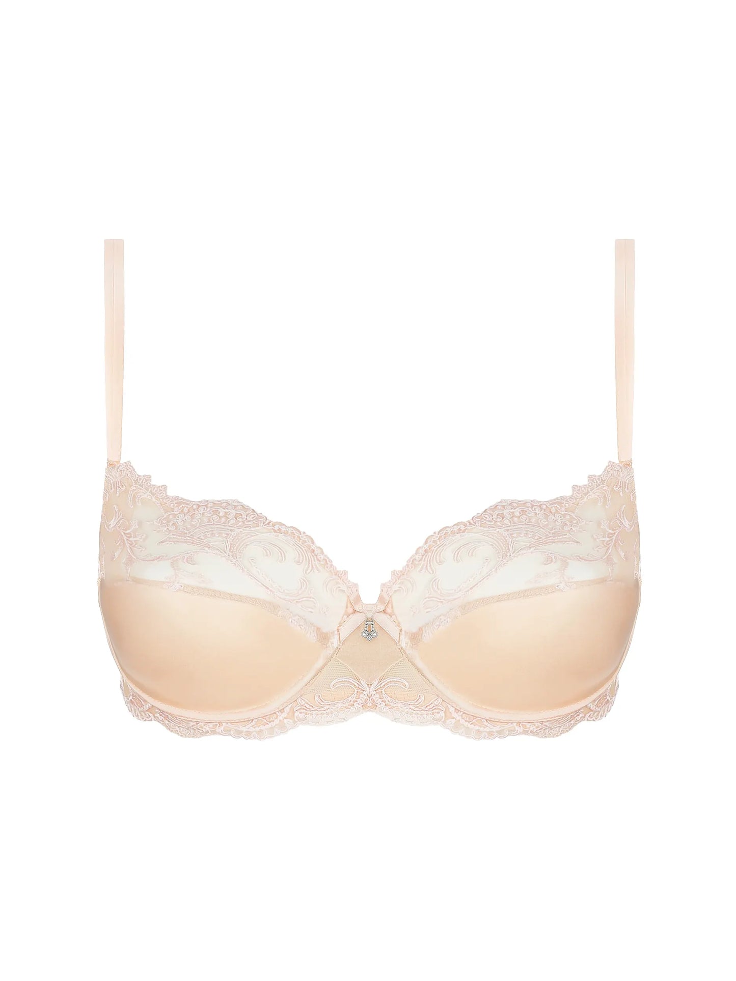 Lise Charmel Splendeur Soie Demi Cup Bra in Splendeur Aurore