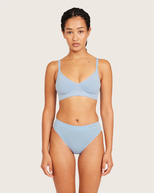 Boody Classic Bikini in Sky Blue