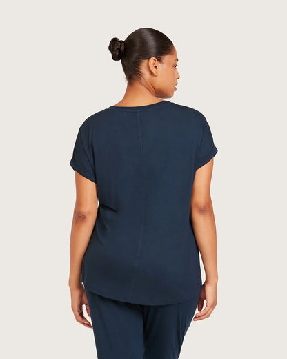 Boody Downtime Lounge Top in Midnight