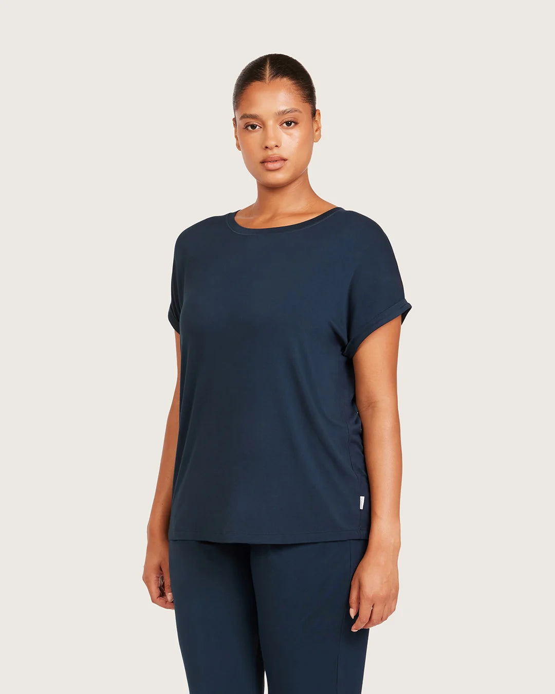 Boody Downtime Lounge Top in Midnight