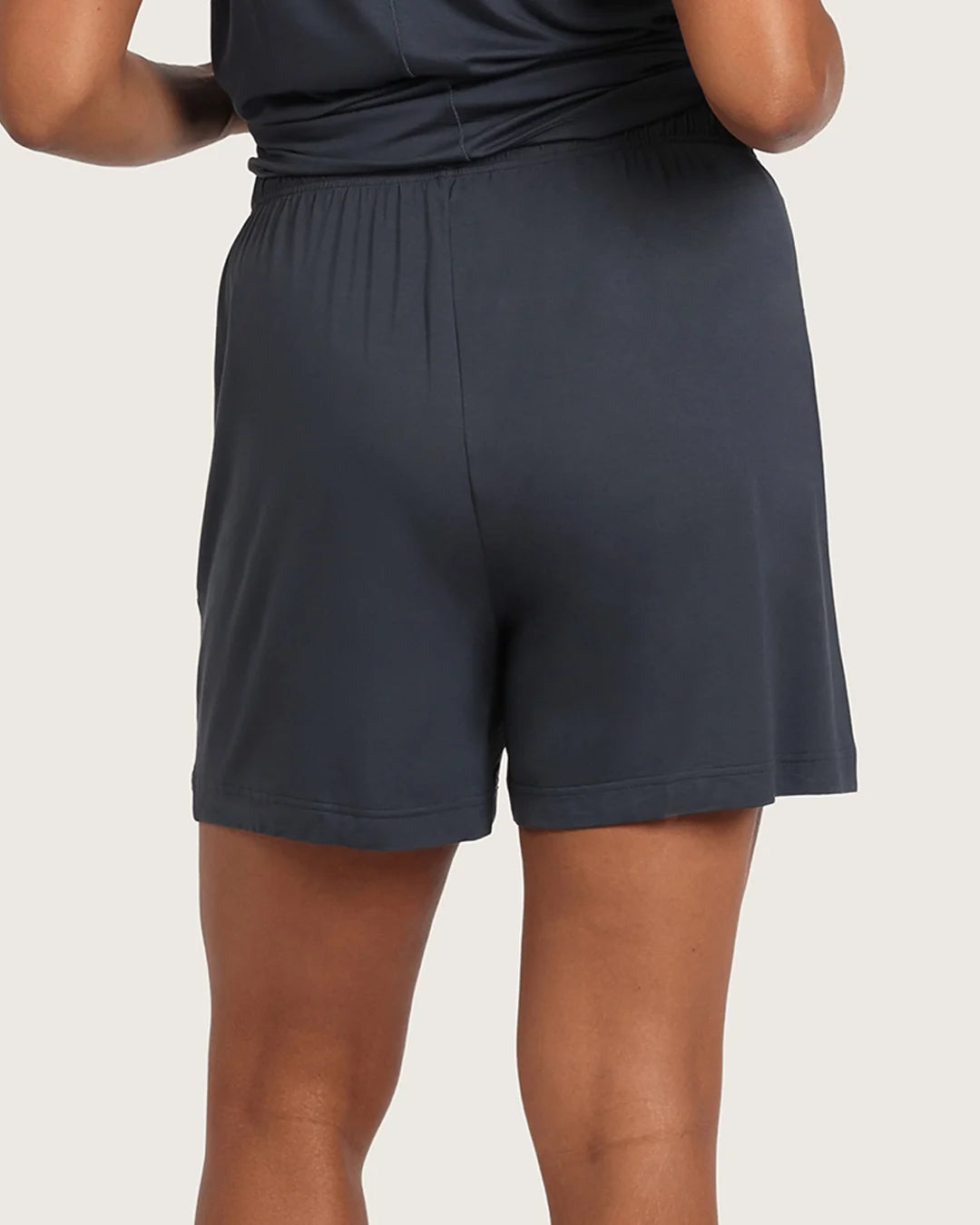 Boody Goodnight Long Sleep Shorts in Storm