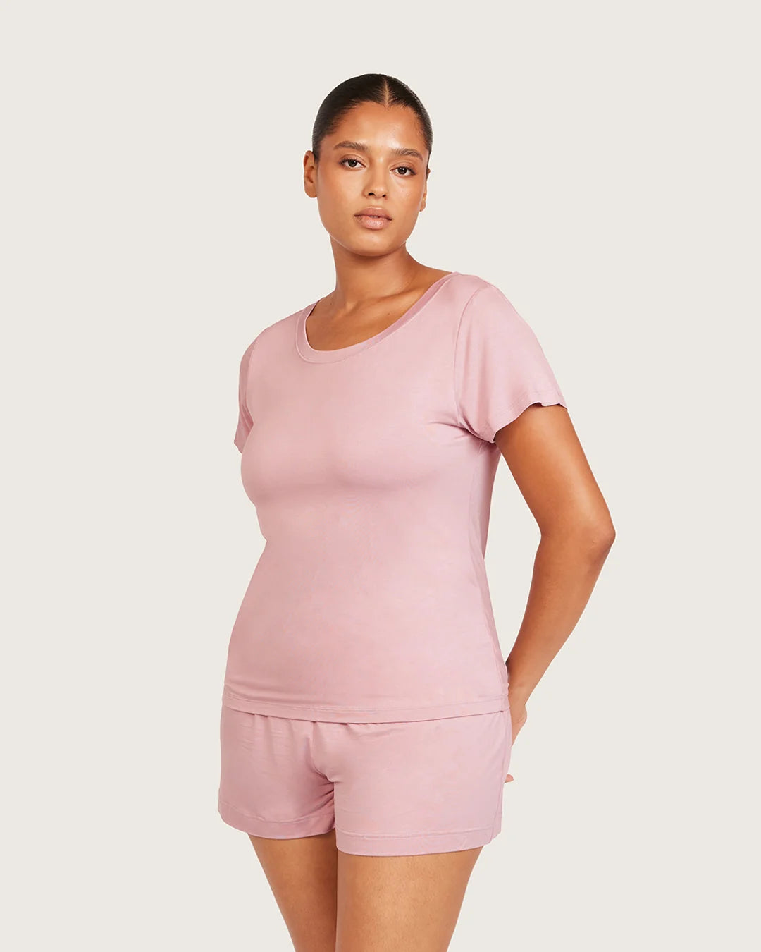 Boody Goodnight Sleep Tee in Lilac