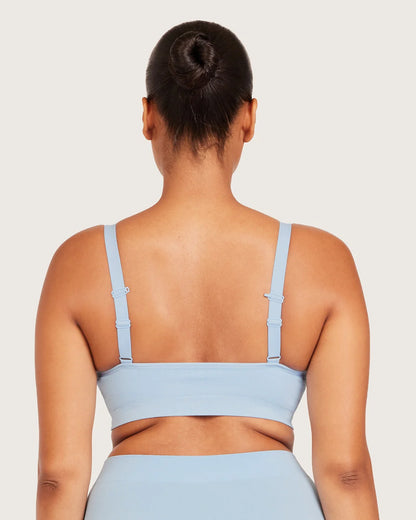 Boody Wireless Full Bust T-Shirt Bra in Sky Blue