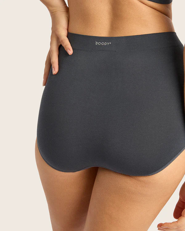 Boody Full Low Leg Briefs In LYOLYTE Fabric in Storm