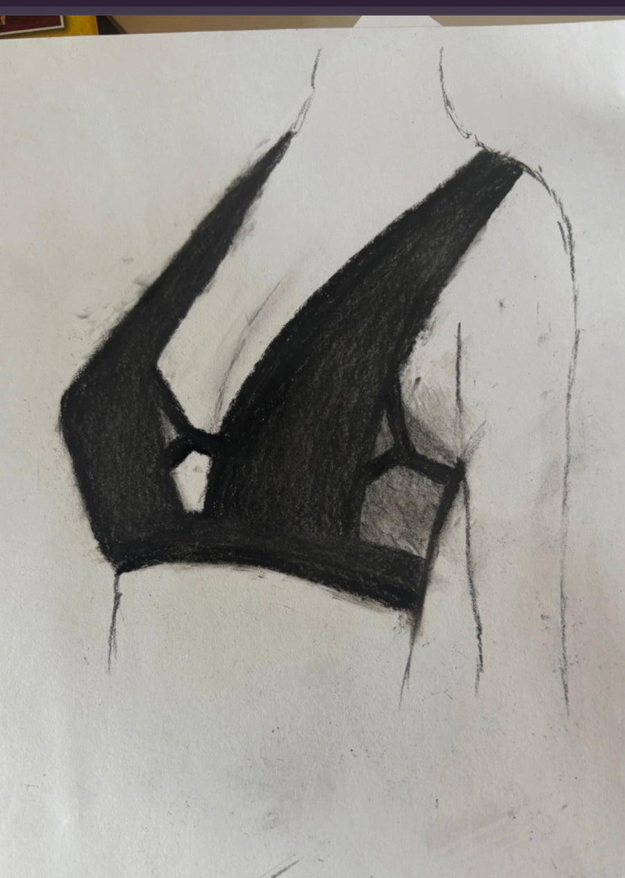 A sketch of a bra