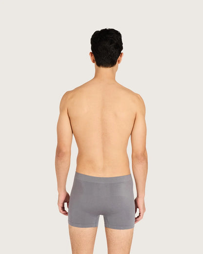 Boody Men's Seamfree Boxer Briefs in Charcoal